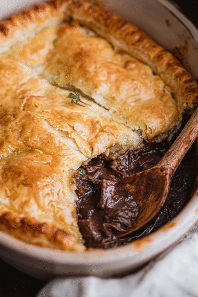 Hairy Bikers Slow Cooker Steak and Ale Pie Recipe