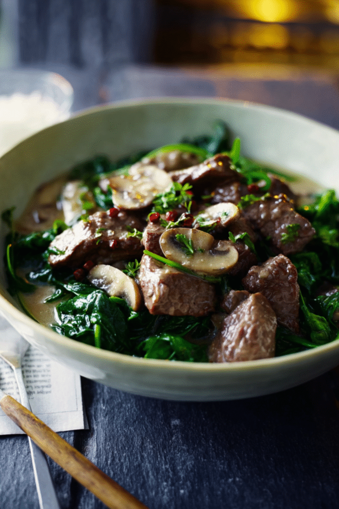 Hairy Bikers Beef Stroganoff Recipe