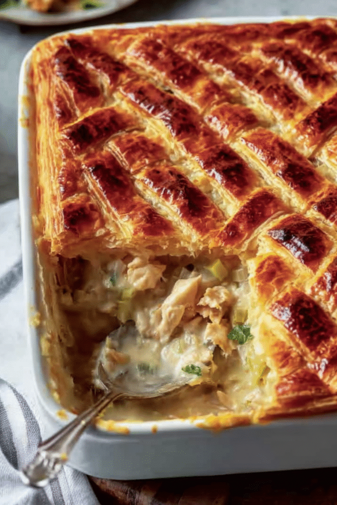 Hairy Bikers Chicken and Leek Pie Recipe