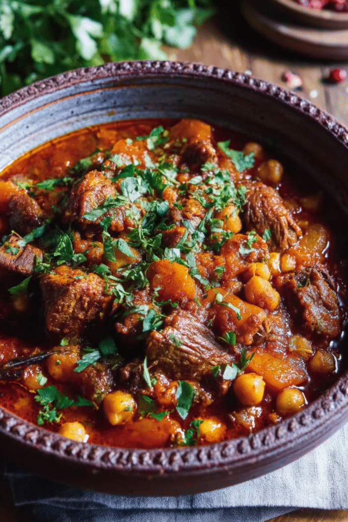 Hairy Bikers Slow Cooker Lamb Tagine Recipe