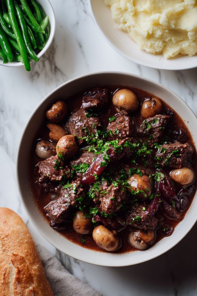 Hairy Bikers Beef Bourguignon Slow Cooker Recipe