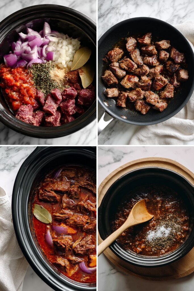 Hairy Bikers Beef Stifado Slow Cooker Recipe