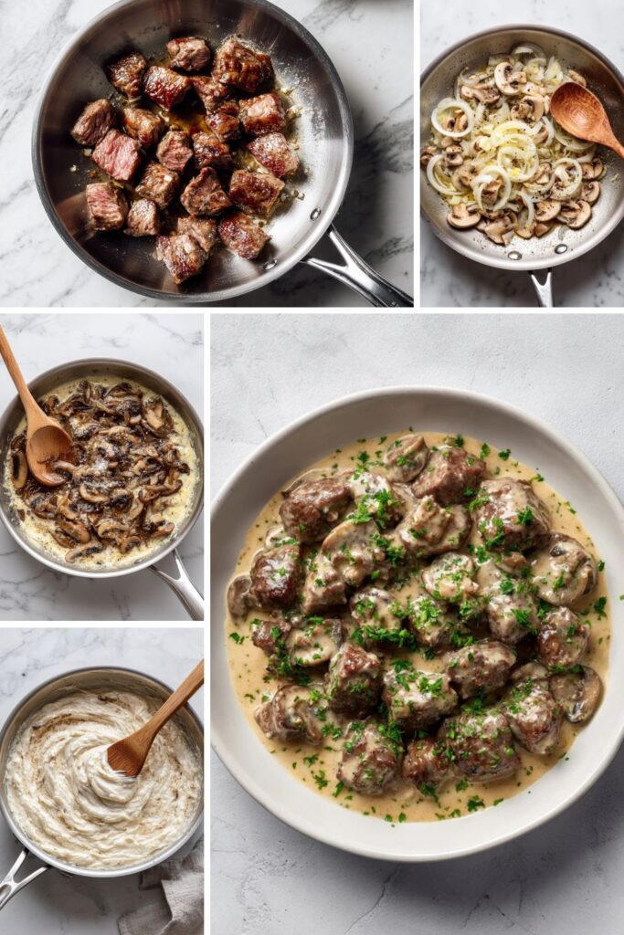 Hairy Bikers Beef Stroganoff Recipe