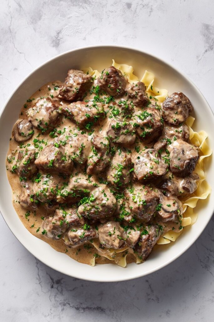 Hairy Bikers Beef Stroganoff Recipe
