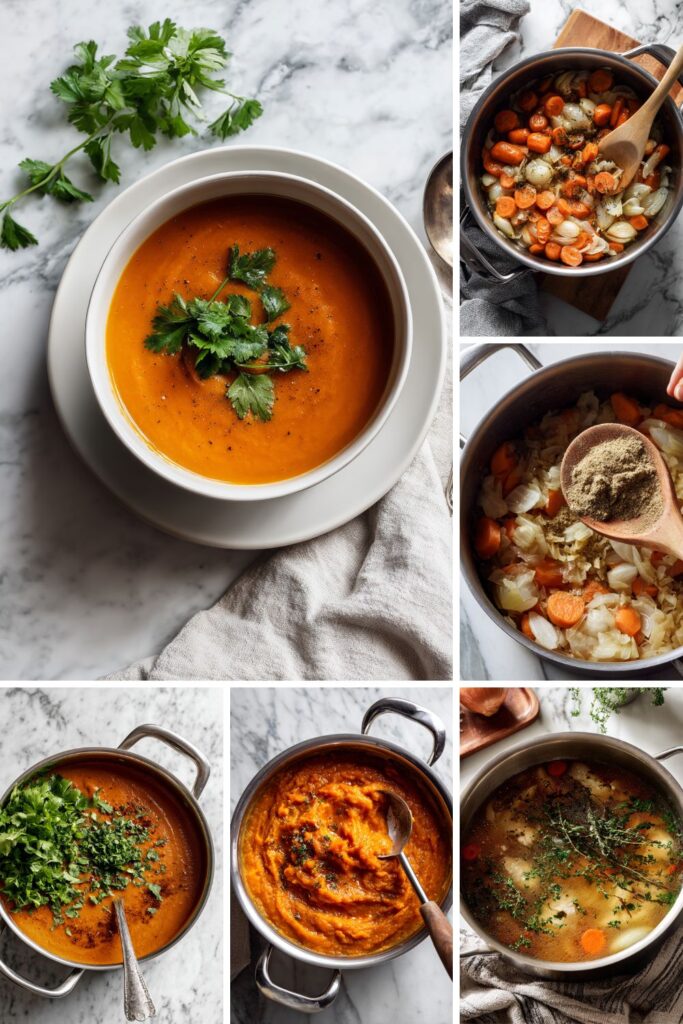 Hairy Bikers Carrot and Coriander Soup Recipe