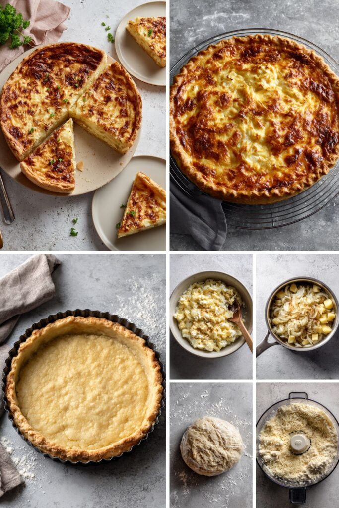 Hairy Bikers Cheese and Onion Pie Recipe