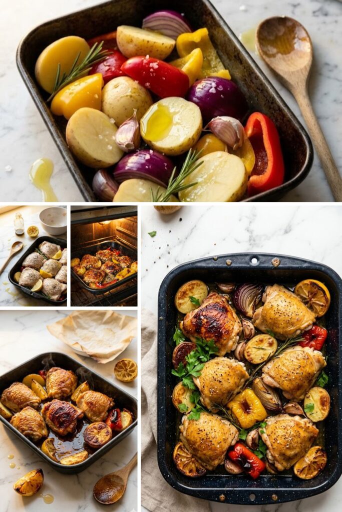 Hairy Bikers Chicken Tray Bake​ Recipe