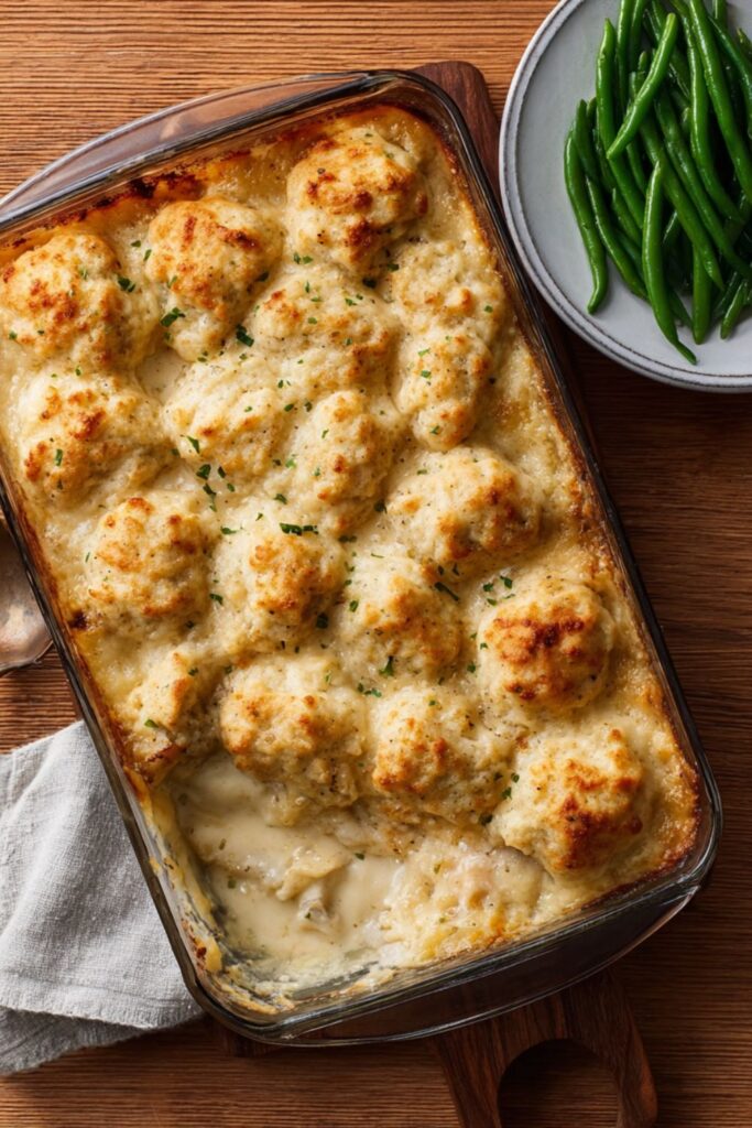 Hairy Bikers Chicken and Dumplings Casserole Recipe