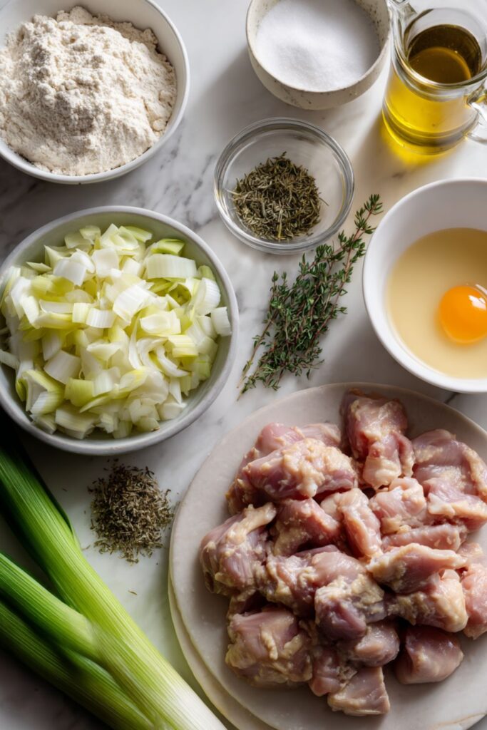 Hairy Bikers Chicken and Leek Pie Recipe