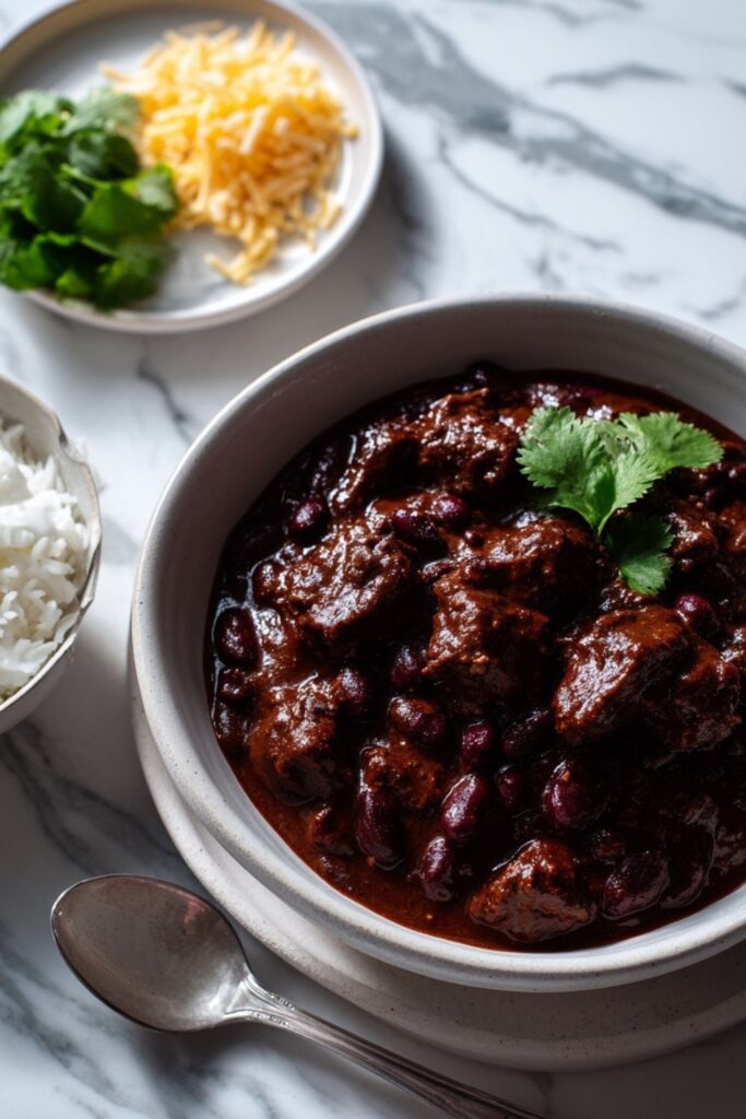 Hairy Bikers Double Chocolate Chili Recipe