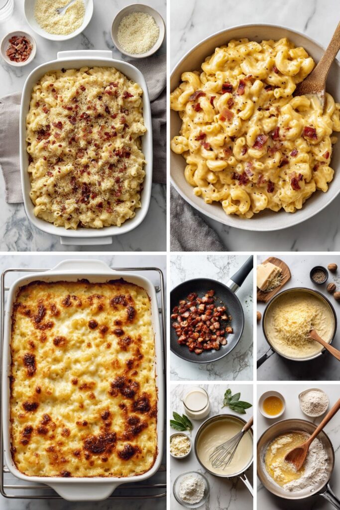 Hairy Bikers Macaroni Cheese With Bacon Recipe