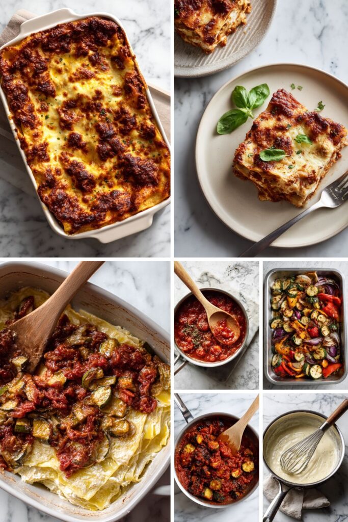 Hairy Bikers Roasted Vegetable Lasagne Recipe