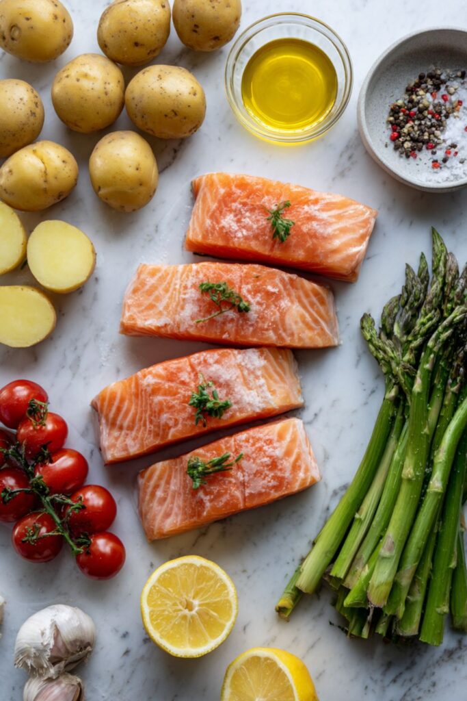 Hairy Bikers Salmon Tray Bake Recipe