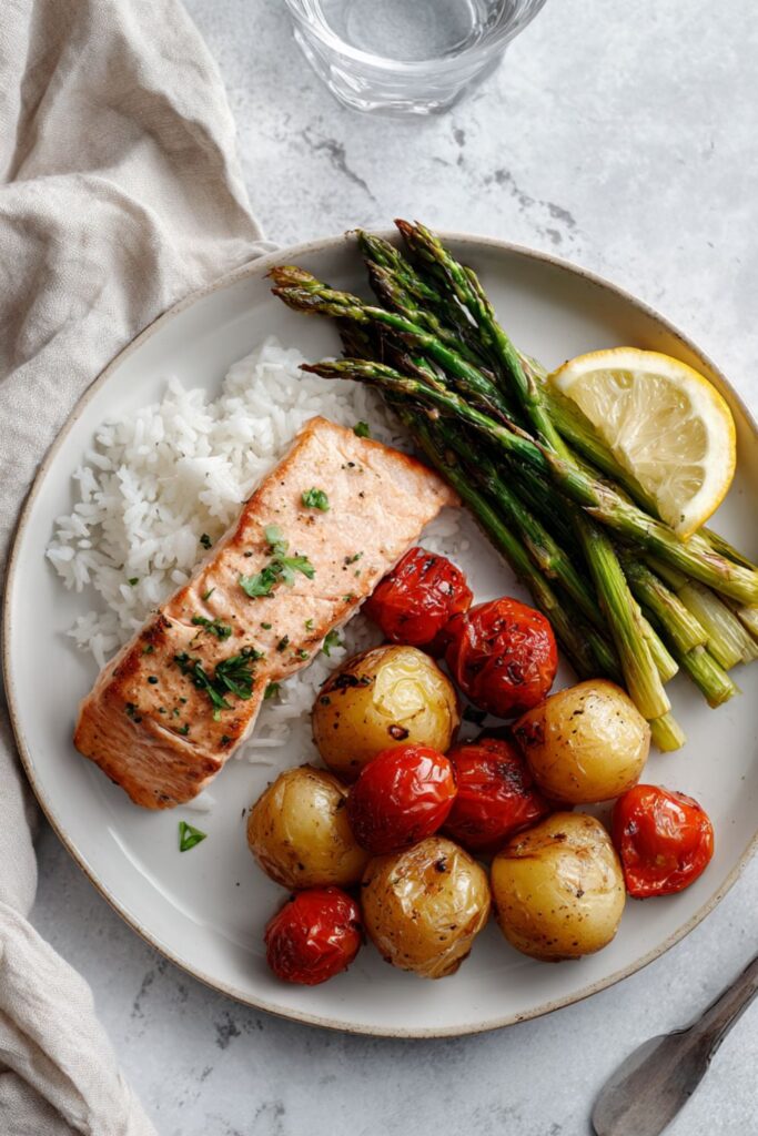 Hairy Bikers Salmon Tray Bake Recipe