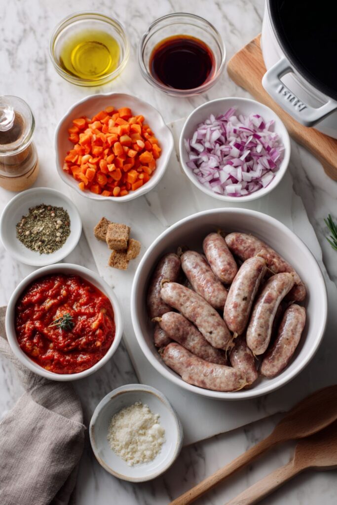 Hairy Bikers Slow Cooker Sausage Casserole Recipe