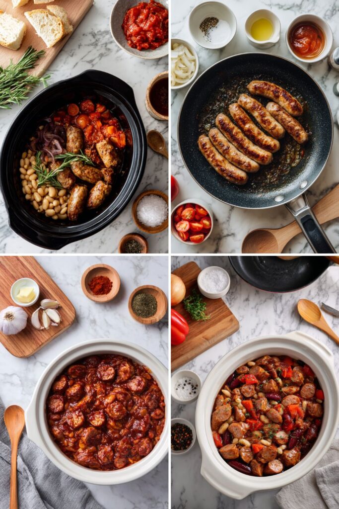 Hairy Bikers Slow Cooker Sausage Casserole Recipe