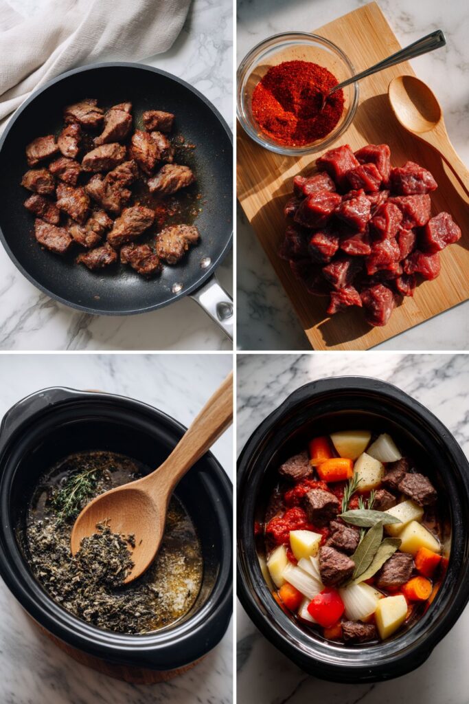 Hairy Bikers Slow Cooker Goulash with Potatoes Recipe