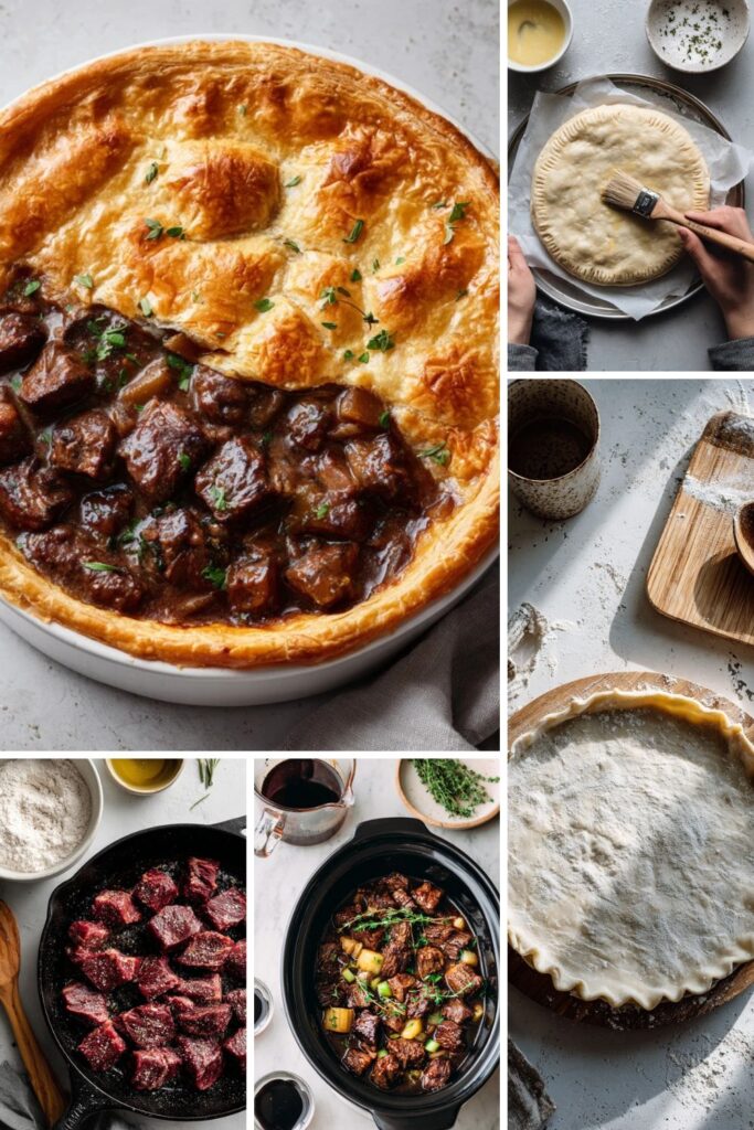 Hairy Bikers Slow Cooker Steak And Ale Pie Recipe