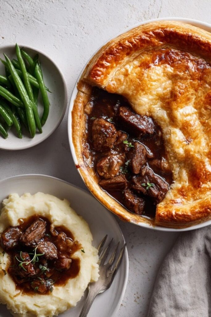 Hairy Bikers Slow Cooker Steak And Ale Pie Recipe