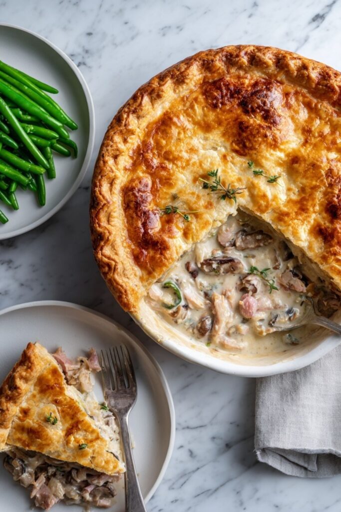 Hairy Bikers Turkey And Ham Pie Recipe