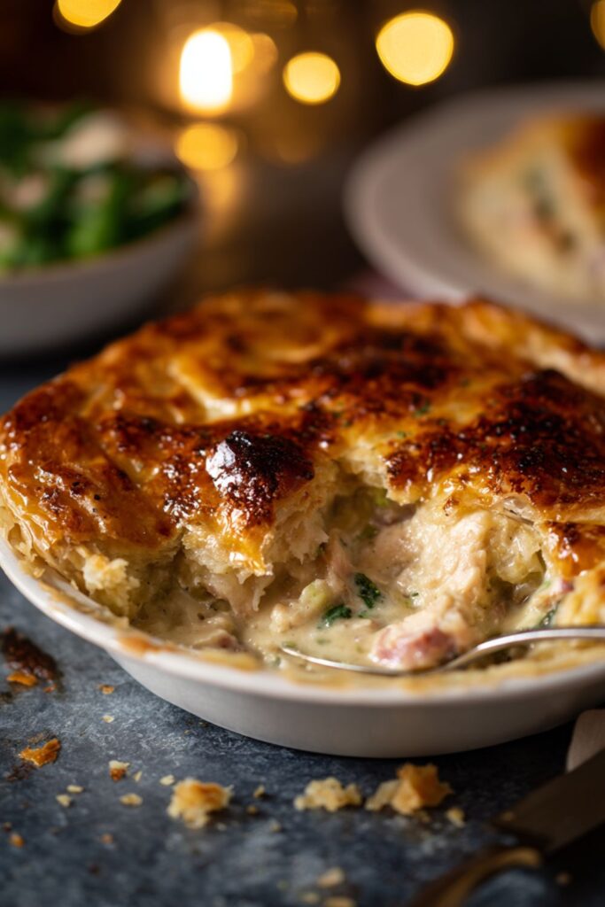 Hairy Bikers​ Chicken Ham And Leek Pie Recipe
