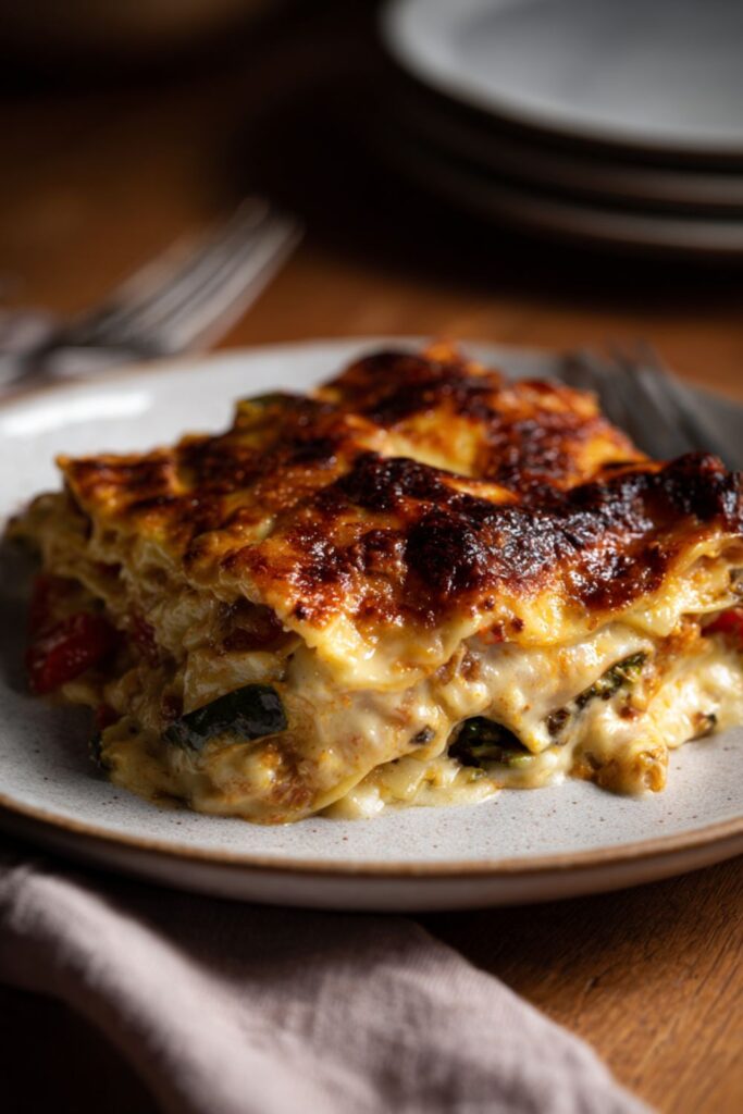 Hairy Bikers​ Roasted Vegetable Lasagne Recipe