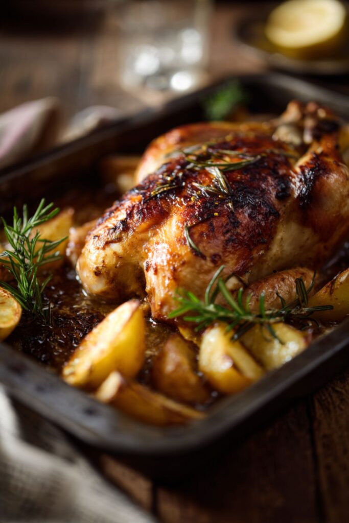 Hairy Bikers Roast Chicken​ Recipe