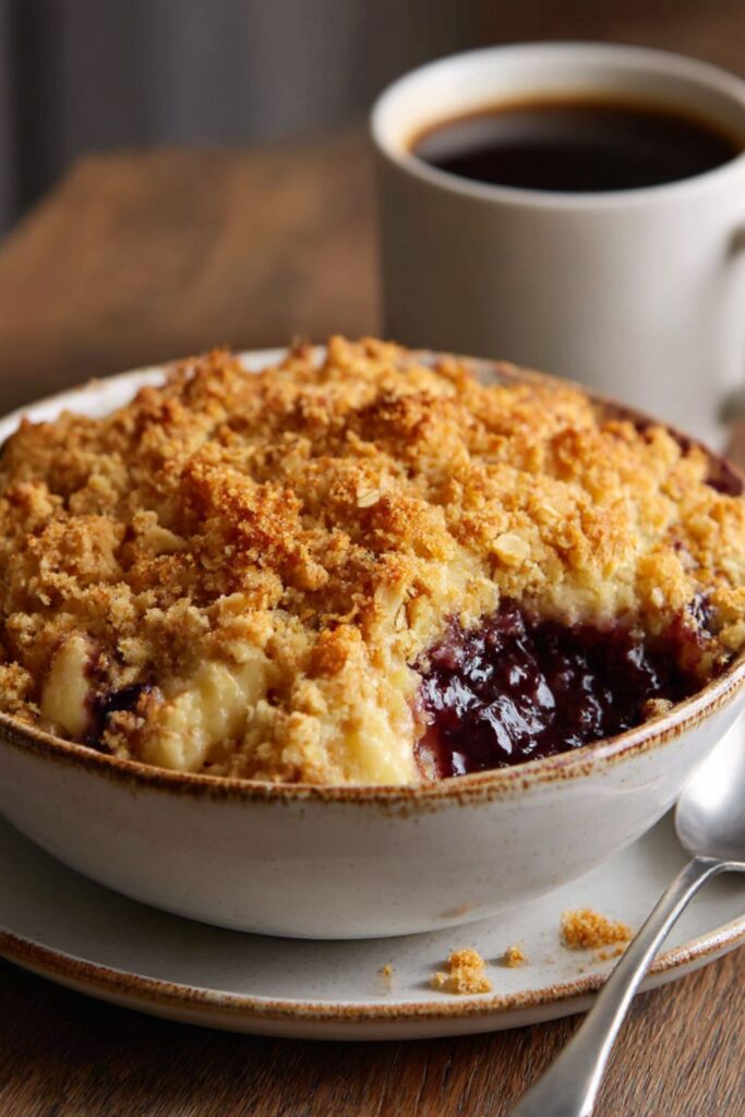 Hairy Bikers Apple And Blackberry Crumble​ Recipe