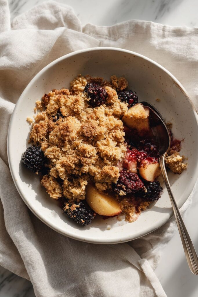 Hairy Bikers Apple And Blackberry Crumble​ Recipe 