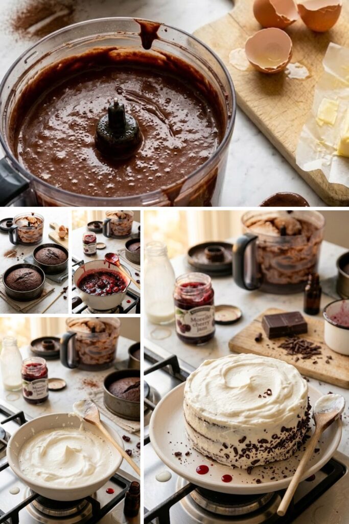 Hairy Bikers Black Forest Cake​ Recipe