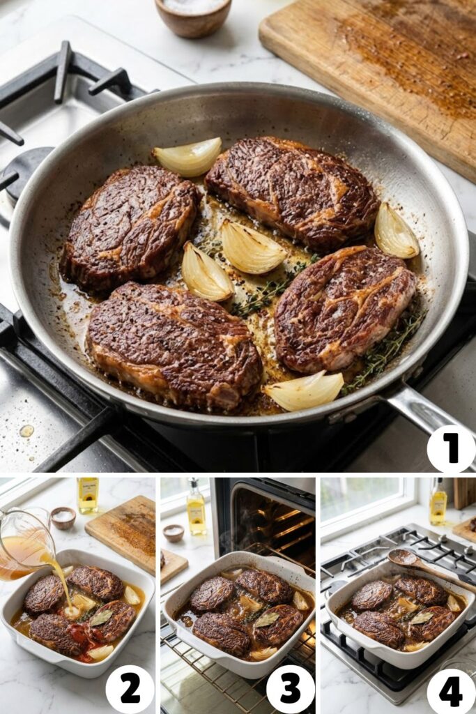 Hairy Bikers Braising Steak​ Recipe