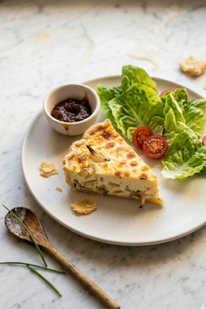 Hairy Bikers Cheese And Onion Quiche​ Recipe