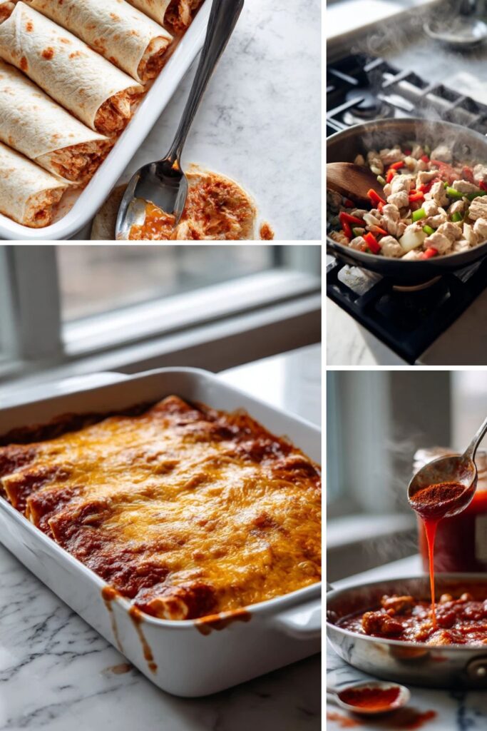 Hairy Bikers Chicken Enchiladas​ Recipe