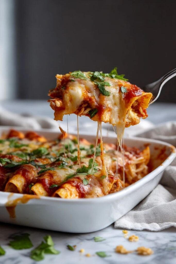 Hairy Bikers Chicken Enchiladas​ Recipe