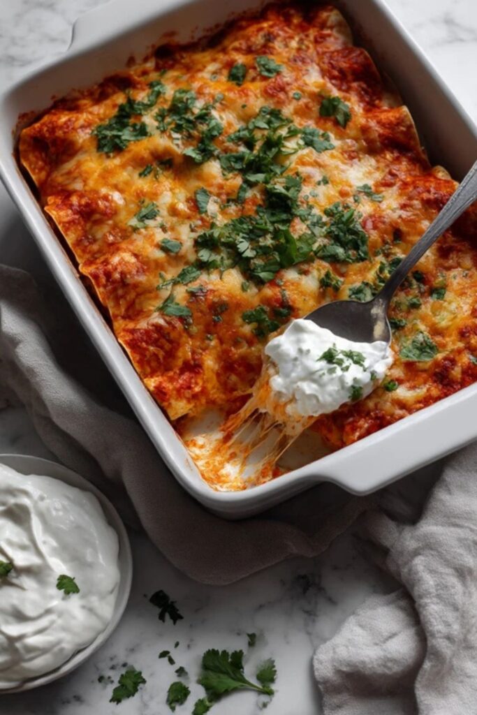 Hairy Bikers Chicken Enchiladas​ Recipe