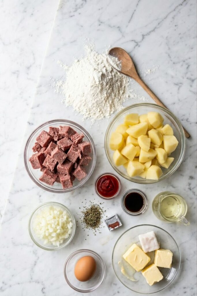 Hairy Bikers Corned Beef Pie​ Recipe