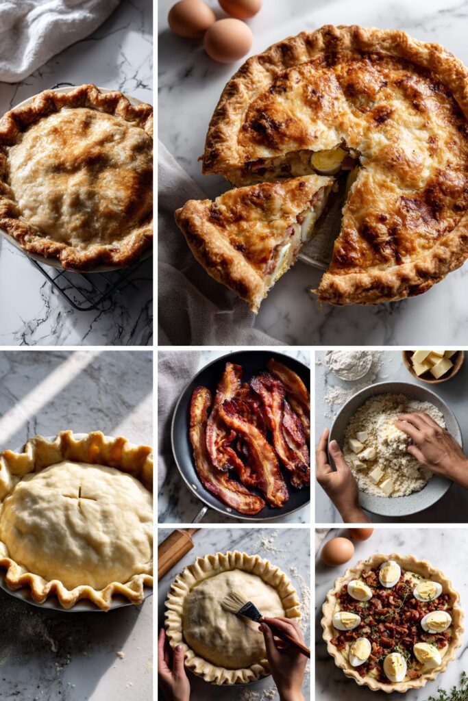 Hairy Bikers Egg And Bacon Pie​ Recipe