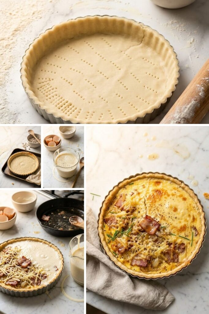 Hairy Bikers Quiche Lorraine Recipe​
