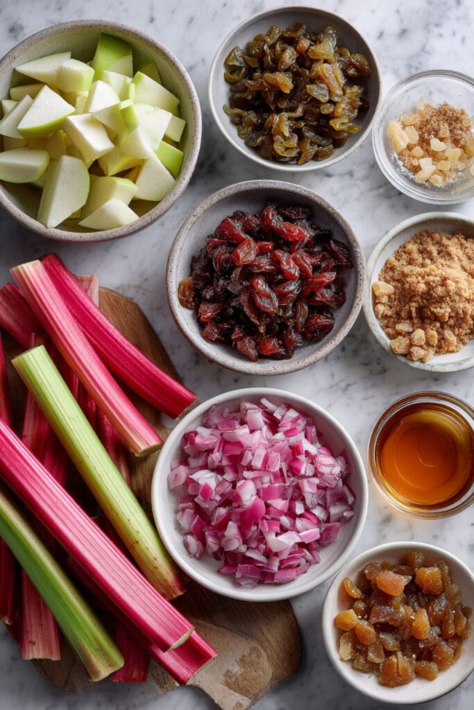 Hairy Bikers Rhubarb Chutney Recipe​