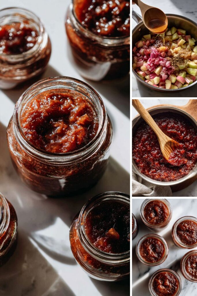 Hairy Bikers Rhubarb Chutney Recipe​