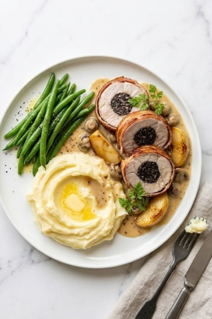 Hairy Bikers Stuffed Pork Fillet​ Recipe