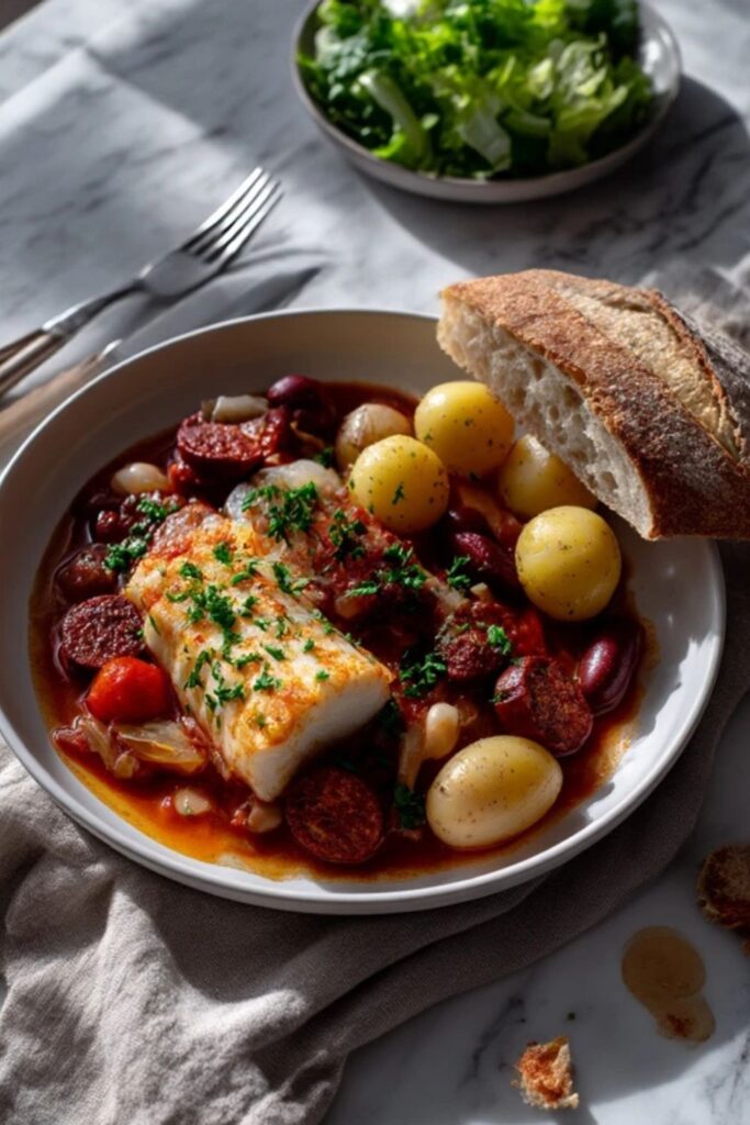 Hairy Bikers​ Cod And Chorizo Stew Recipe
