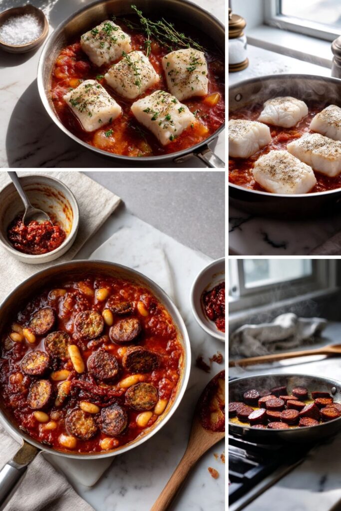Hairy Bikers​ Cod And Chorizo Stew Recipe
