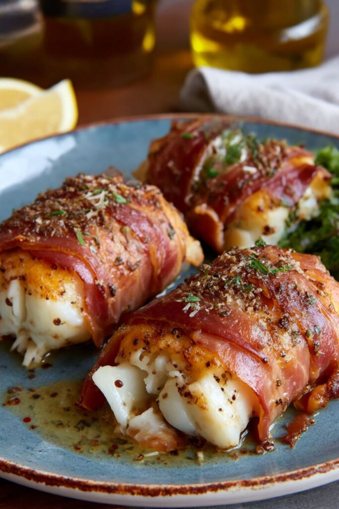 Hairy Bikers​ Cod Wrapped In Parma Ham Recipe