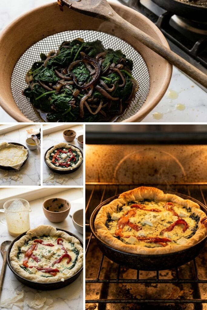 Hairy Bikers​ Filo Pastry Quiche Recipe