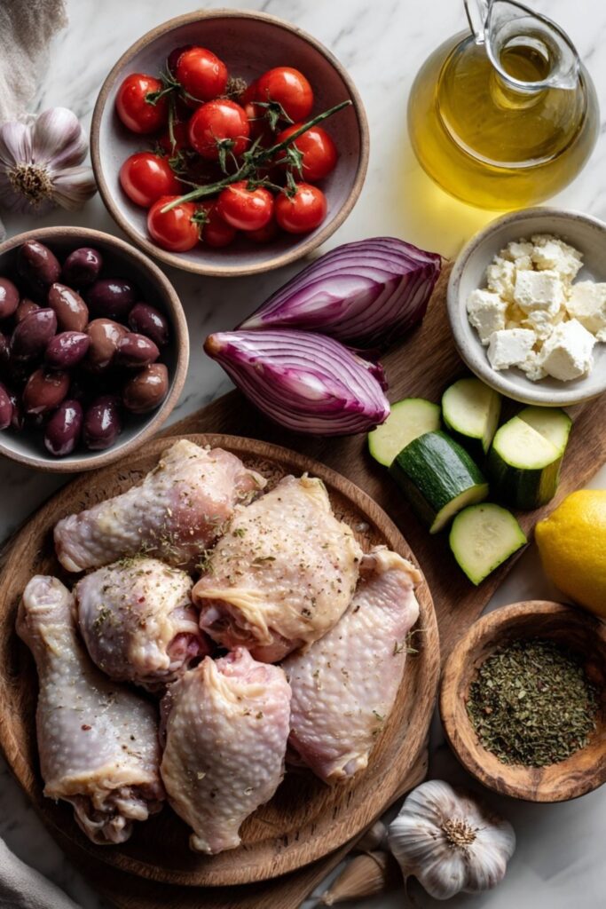 Hairy Bikers​ Mediterranean Chicken Tray Bake Recipe