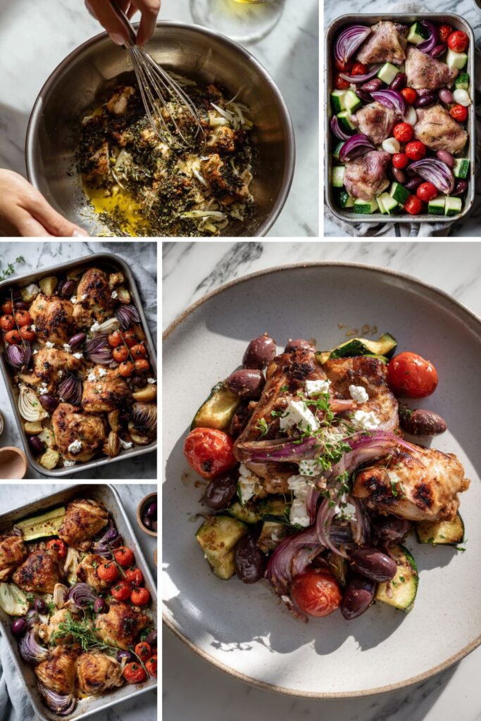 Hairy Bikers​ Mediterranean Chicken Tray Bake Recipe