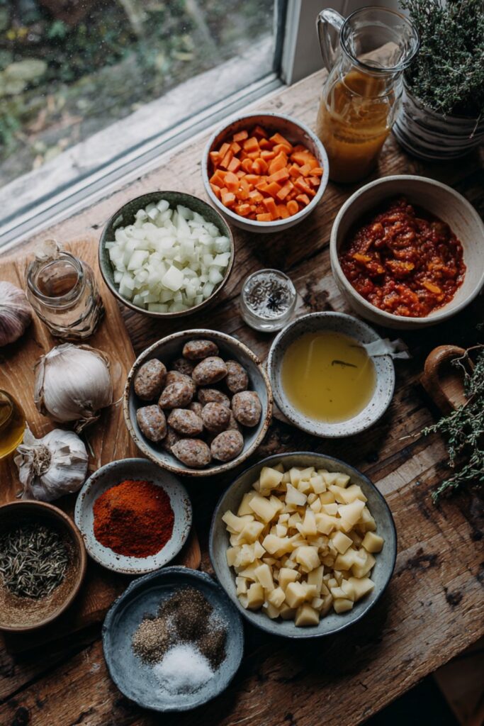 Hairy Bikers Vegetarian Sausage Casserole​ Recipe