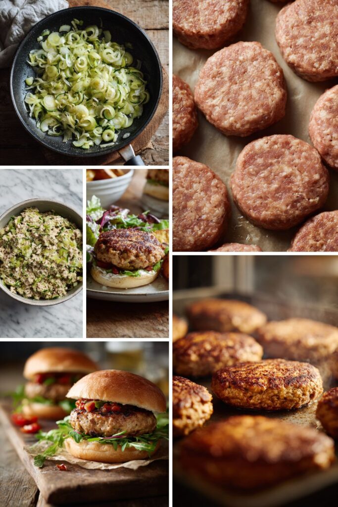 Hairy Bikers Turkey Burgers​ Recipe