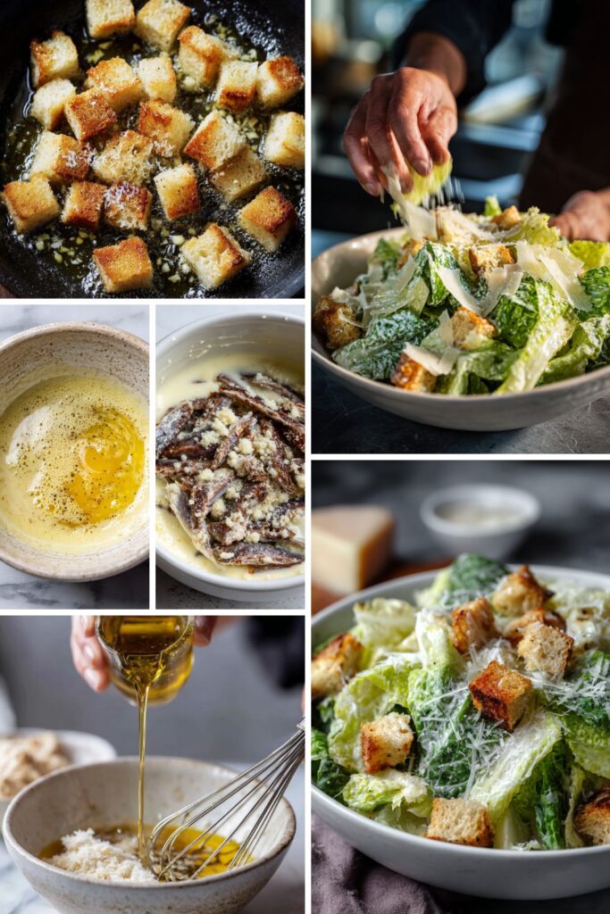 Hairy Bikers Caesar Salad​ Recipe